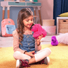 Eolo JIggly Pets Riszáló Állatok, kutya, pink (WD188-PI)
