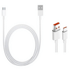Xiaomi Mi USB-C kábel, 120W, 6A, 1m, fehér (BHR6032GL) Xiaomi Mi USB-C kábel, 120W, 6A, 1m, fehér (BHR6032GL)