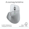 Logitech MX Master 4 Mac Vezeték nélküli egér, fehér ezüst