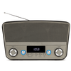 Aiwa Vintage otthoni bluetooth hangszóró FM rádióval, fekete (BSTU-750BK)