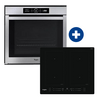 Whirlpool WLS8560AL Beépíthető indukciós főzőlap + Whirlpool AKZM 8480 IX Beépíthető sütő, inox Whirlpool WLS8560AL Beépíthető indukciós főzőlap + Whirlpool AKZM 8480 IX Beépíthető sütő, inox