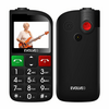 Evolveo EasyPhone FL nyomógombos mobiltelefon, fekete (SGM EP-801-FLB)