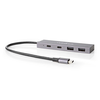 Nedis4-port USB-C 3.2 Gen 2 Hub