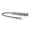 Nedis UHUBU3450AT USB-C hub Nedis UHUBU3450AT USB-C hub