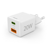 Hama USB+Type-C Hálózati töltő, 20W (201991)
