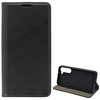 Gigapack Samsung Galaxy S23+ Bőr hatású flip tok, fekete (GP-134909)