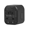 Volkano INTERNATIONAL SERIES Univerzális utazó töltőadapter (VK8016BK) Volkano INTERNATIONAL SERIES Univerzális utazó töltőadapter (VK8016BK)