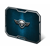 Spirit of Gamer Winged Skull egérpad, kék (SOG-PAD01MB)