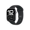 Apple Watch Series 10 GPS + Cellular – 46 mm-es kozmoszfekete alumíniumtok, fekete sportszíj - M/L (MWY43QH/A) Apple Watch Series 10 GPS + Cellular – 46 mm-es kozmoszfekete alumíniumtok, fekete sportszíj - M/L (MWY43QH/A)