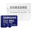 Samsung Pro Plus MicroSDXC Memóriakártya, 512 GB (MB-MD512KA)