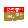 SanDisk Extreme Go microSDXC kártya, 64GB (226990)