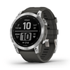 Garmin Fenix 7 Okosóra, Ezüst, Grafit színű szilikon szíj (010-02540-01) Garmin Fenix 7 Okosóra, Ezüst, Grafit színű szilikon szíj (010-02540-01)