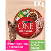 Purina One Mini Weight Control/Steril pulykás száraz eledel felnőtt kutyáknak 800g Purina One Mini Weight Control/Steril pulykás száraz eledel felnőtt kutyáknak 800g