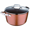 Bergner BG-34529-BK-KF Lábos fedővel, 28 cm Bergner BG-34529-BK-KF Lábos fedővel, 28 cm