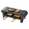 Mini Raclette grill, fekete&fa