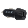 Avax CC302B Carly Autós töltő, USB+Type C Avax CC302B Carly Autós töltő, USB+Type C