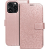 Gigapack Apple iPhone 15 Pro Max Flip tok mandala, rozéarany (GP-145041)