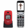 Evolveo EasyPhone FS EP771 Nyomógombos mobiltelefon, piros Evolveo EasyPhone FS EP771 Nyomógombos mobiltelefon, piros