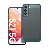 Gigapack Samsung Galaxy S21 FE Műanyag telefonvédő, sötétzöld (GP-142633)