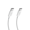 SBS Fonott kábel USB-C 4.0 2m 240W fehér