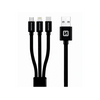 Swissten USB-A/ lightning MFI- microUSB-USB-C Kábel, 1,2m (72501101)