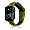 Gigapack Apple Watch Series Okosóra pótszíj, szilikon, sötétzöld/fekete (GP-141149) Gigapack Apple Watch Series Okosóra pótszíj, szilikon, sötétzöld/fekete (GP-141149)