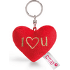 Nici plüss Szív kulcstartó