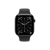 Apple Watch Series 11 GPS + Cellular, 42 mm-es palaszürke titántok, éjfekete sportszíj, S/M (MF8R4MP/A) Apple Watch Series 11 GPS + Cellular, 42 mm-es palaszürke titántok, éjfekete sportszíj, S/M (MF8R4MP/A)