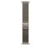 Apple 49 mm-es natúr titán milánói szíj – M (MK0D4ZM/A)