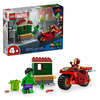 LEGO 76287 Vasember motorral és Hulk