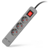 Entac Hálózati elosztó, kapcsolós, szürke (ESE1.5G3-1.5-SW-USB-GR) Entac Hálózati elosztó, kapcsolós, szürke (ESE1.5G3-1.5-SW-USB-GR)