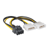 Adapter 2x Molex PCI-Express 8 pin