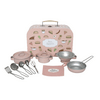 Jabadabado Konyhai készlet böröndben, pasztell rózsaszín (G12026)