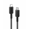 Anker A81F5G11 322 USB-C-USB-C kábel, 60 W, 0,9 m, fekete Anker A81F5G11 322 USB-C-USB-C kábel, 60 W, 0,9 m, fekete