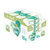 Pampers Aqua Plastic Free törlőkendő, 15x48 db, 720 db Pampers Aqua Plastic Free törlőkendő, 15x48 db, 720 db