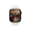 Apple Watch Series 10 GPS + Cellular, 46 mm-es arany titántok, csillagfény sportszíj, M/L (MWYY3QH/A) Apple Watch Series 10 GPS + Cellular, 46 mm-es arany titántok, csillagfény sportszíj, M/L (MWYY3QH/A)