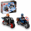 LEGO® Marvel Super Heroes Fekete Özvegy és Amerika Kapitány motorkerékpárok (76260) LEGO® Marvel Super Heroes Fekete Özvegy és Amerika Kapitány motorkerékpárok (76260)