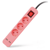 Entac Hálózati elosztó, kapcsolós, rózsaszín (ESE1.5G3-1.5-SW-USB-P) Entac Hálózati elosztó, kapcsolós, rózsaszín (ESE1.5G3-1.5-SW-USB-P)