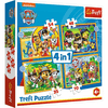 Puzzle 4in1 - Mancs őrjárat vakáción