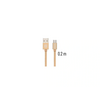 Swissten USB-A/micro USB Kábel 0,2m, arany (71522104)