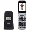 Evolveo EasyPhone FS EP771 BK Nyomógombos mobiltelefon, fekete Evolveo EasyPhone FS EP771 BK Nyomógombos mobiltelefon, fekete