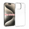 iPhone 16 Pro Max TPU szilikon, Átlátszó