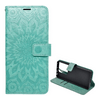 Gigapack Xiaomi Redmi Note 13 Pro Plus 5G Bőr hatású flip tok, ciánkék (GP-154416)