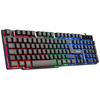 Everest KB-188 Borealis Rainbow Gamer billentyűzet, Fekete (34162HU)