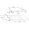 Gorenje IT643BSC7 Beépíthető indukciós főzőlap Gorenje IT643BSC7 Beépíthető indukciós főzőlap