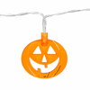 Halloween LED-es fényfüzér tök