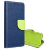Samsung Galaxy A5 (2017) Bőr hatású flip tok, kék/zöld (GP-151777)