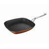 Bergner BG-34525-BK-KF Grillserpenyő, 28 cm