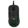 TRISTAN fekete gamer egér 7D/12000 dpi