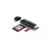 Adapter 4in1 USB,Type-C,kártyaolvasó,OTG